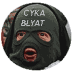 Cyka Blyat Button